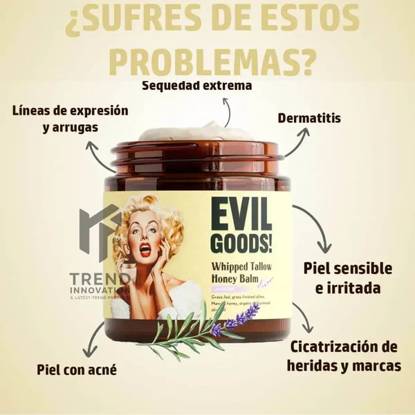 EVIL GOODS® – Bálsamo Facial & Corporal 100% Natural