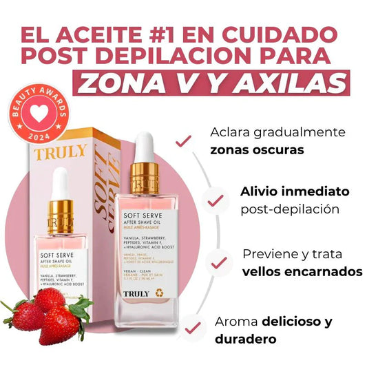 TRULY®| Aceite corporal - Piel ultra suave e hidratada